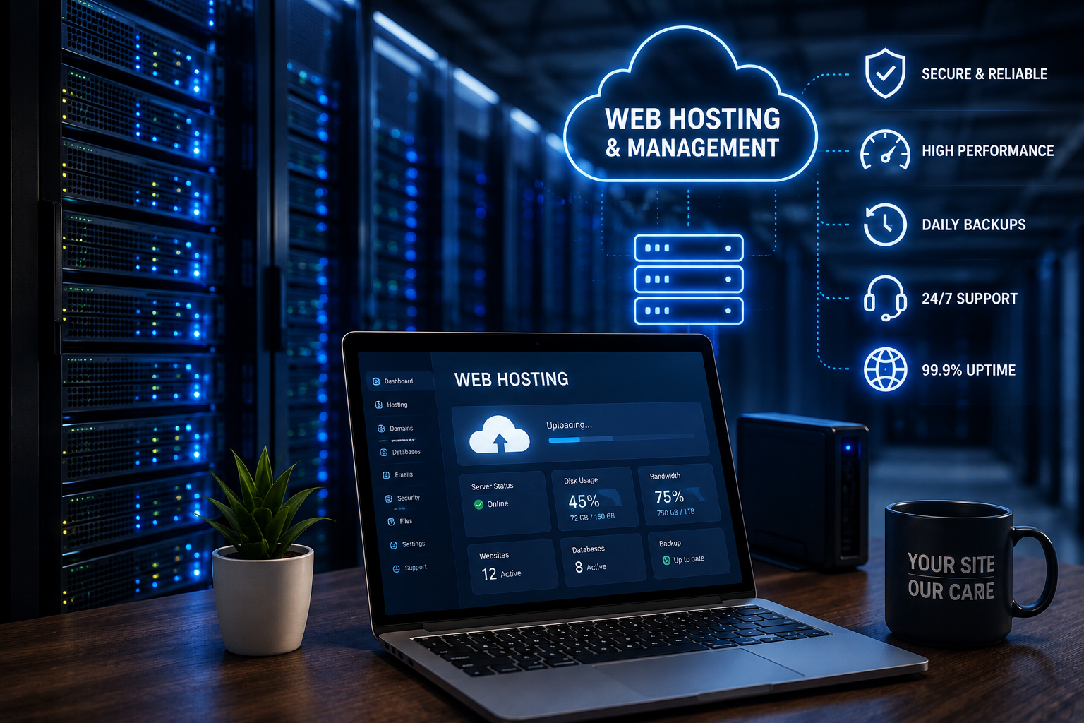 Web Hosting & Management